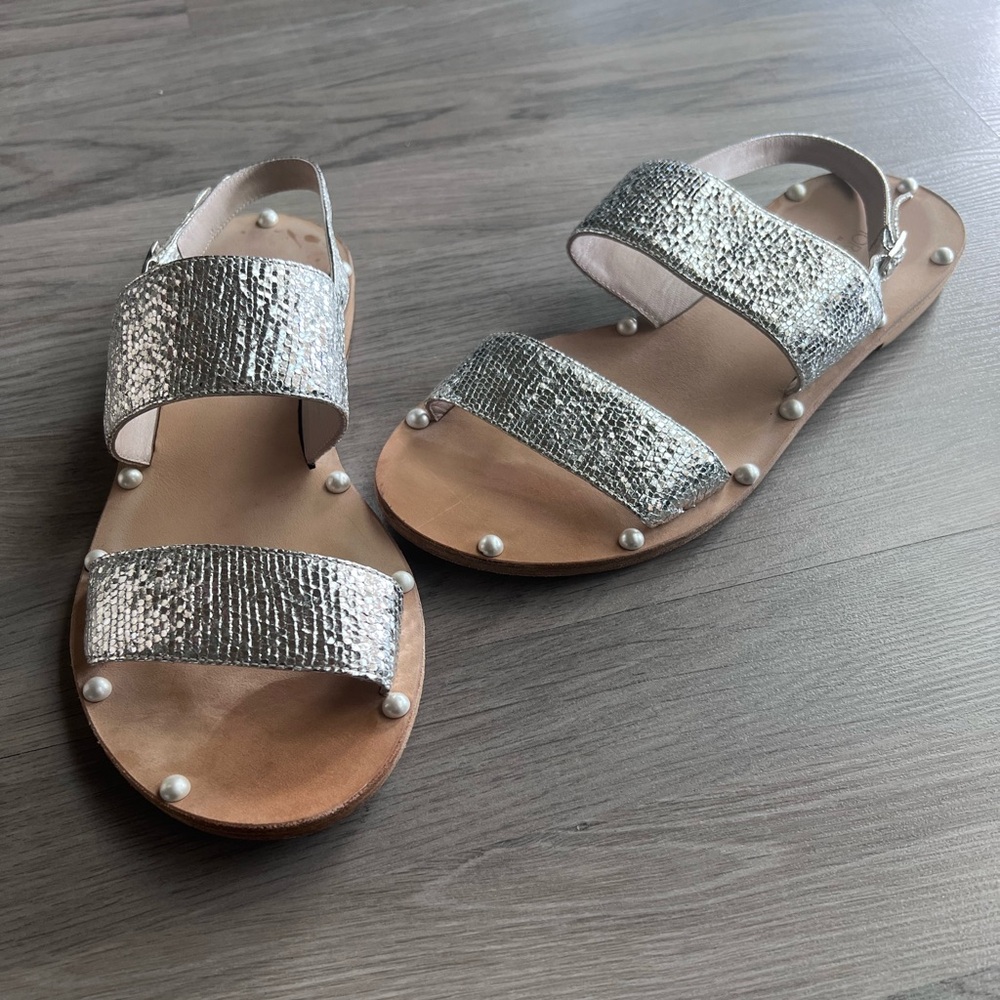 Women's Silver Sandals